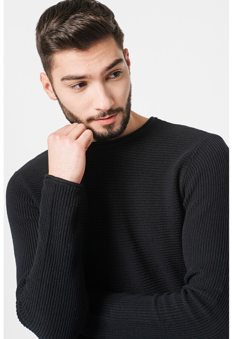 Jack & Jones Пуловер Aaron с овално деколте - Pepit.bg