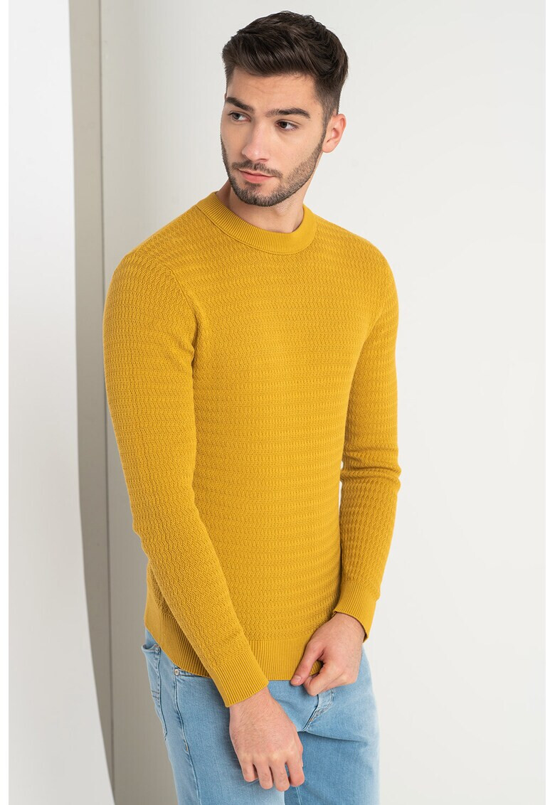 Jack & Jones Пуловер Brandon с овално деколте - Pepit.bg