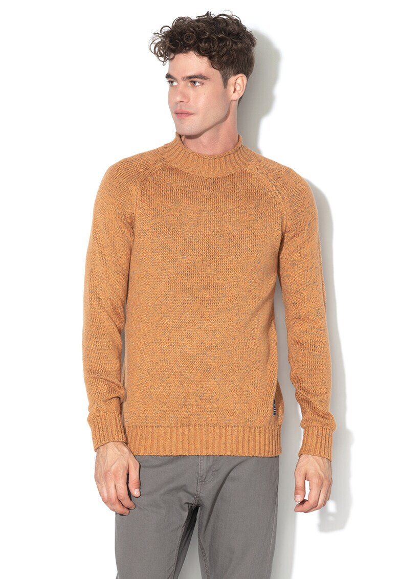 Jack&Jones Пуловер Clive с ниска яка - Pepit.bg