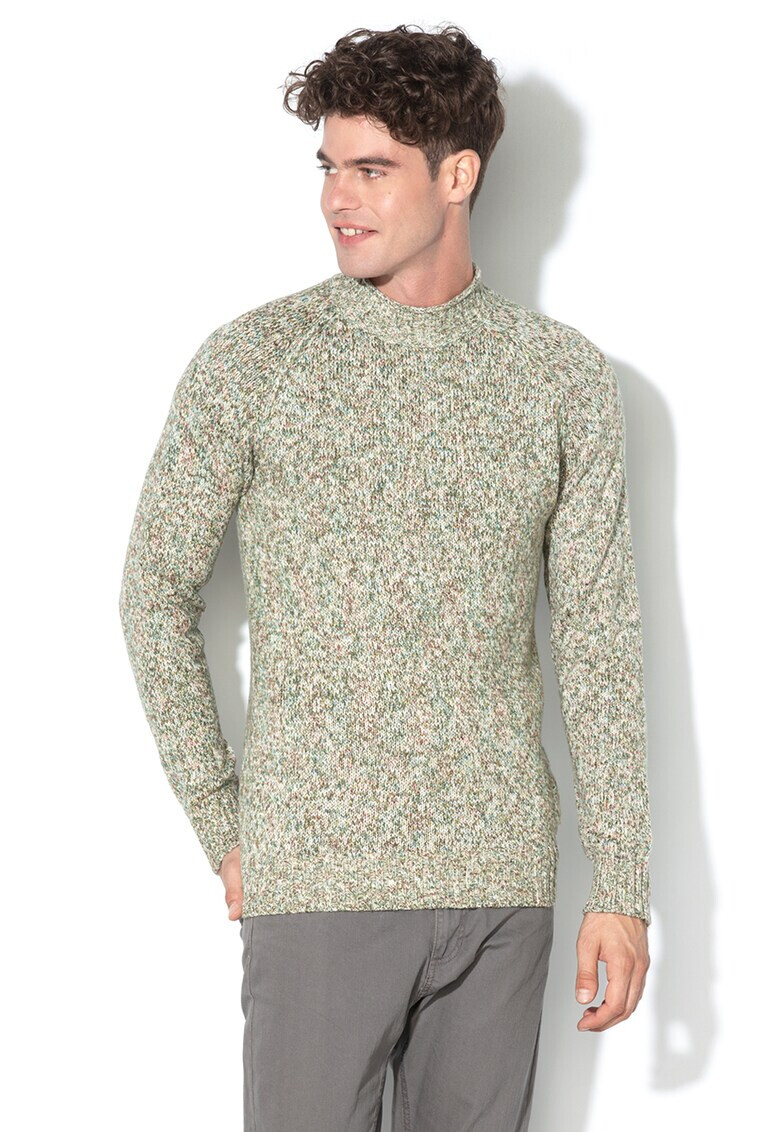 Jack&Jones Пуловер Clive с ниска яка - Pepit.bg