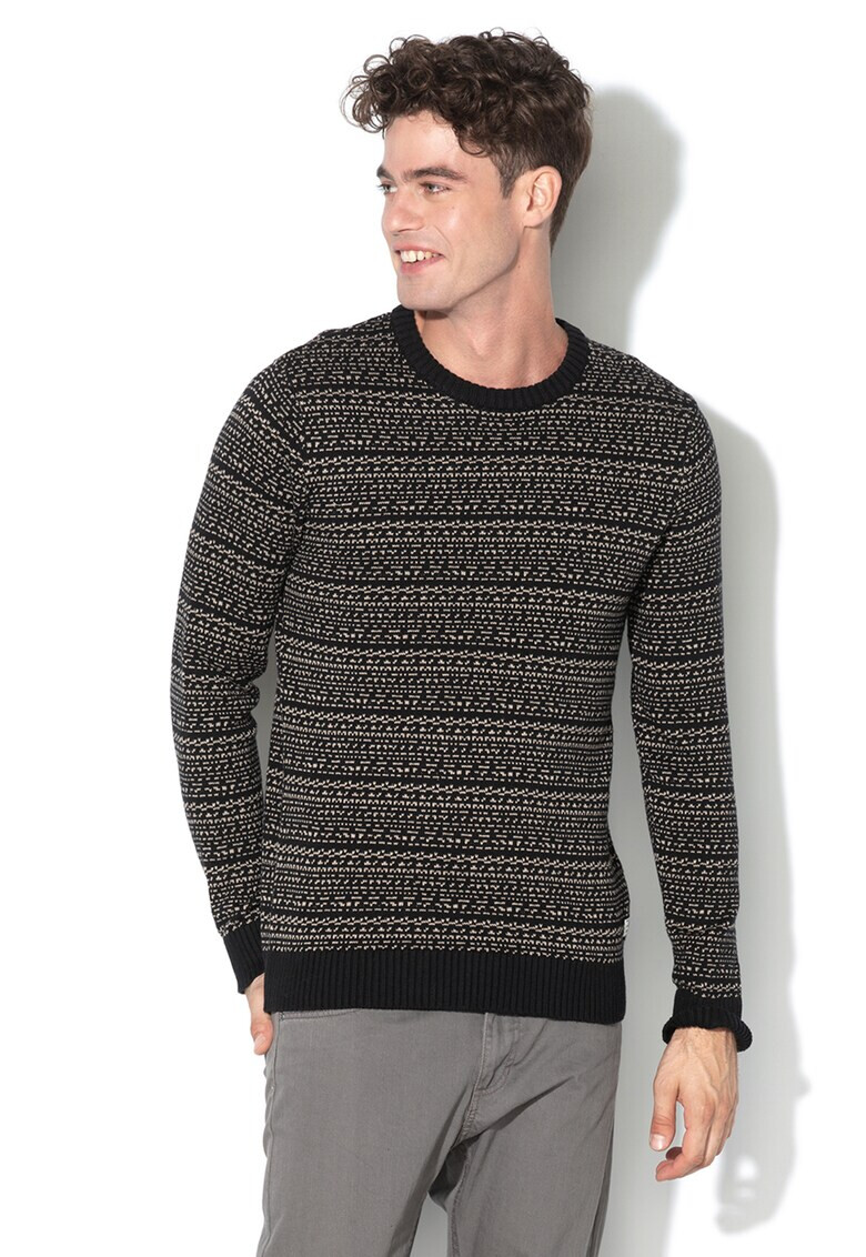 Jack&Jones Пуловер Deep с овално деколте - Pepit.bg
