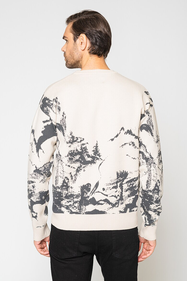 Jack & Jones Пуловер Desert с овално деколте - Pepit.bg