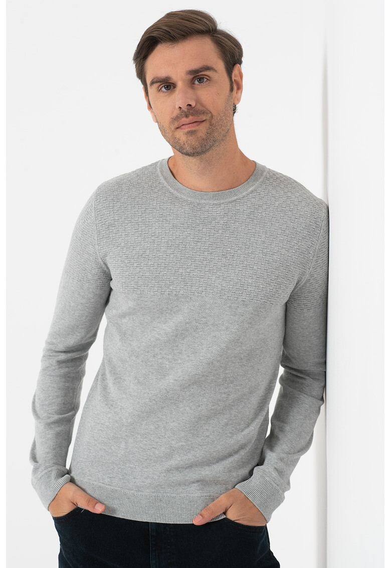 Jack & Jones Jack&Jones Пуловер Dustin с овално деколте - Pepit.bg