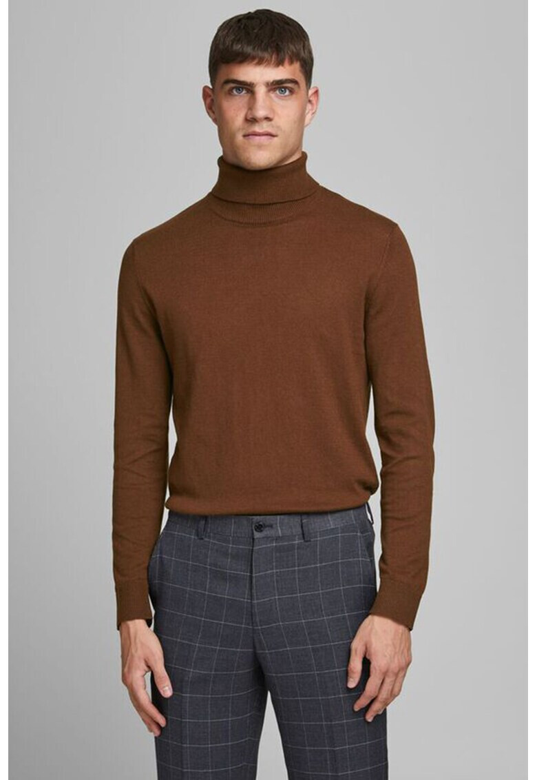 Jack&Jones Пуловер Emil с поло - Pepit.bg