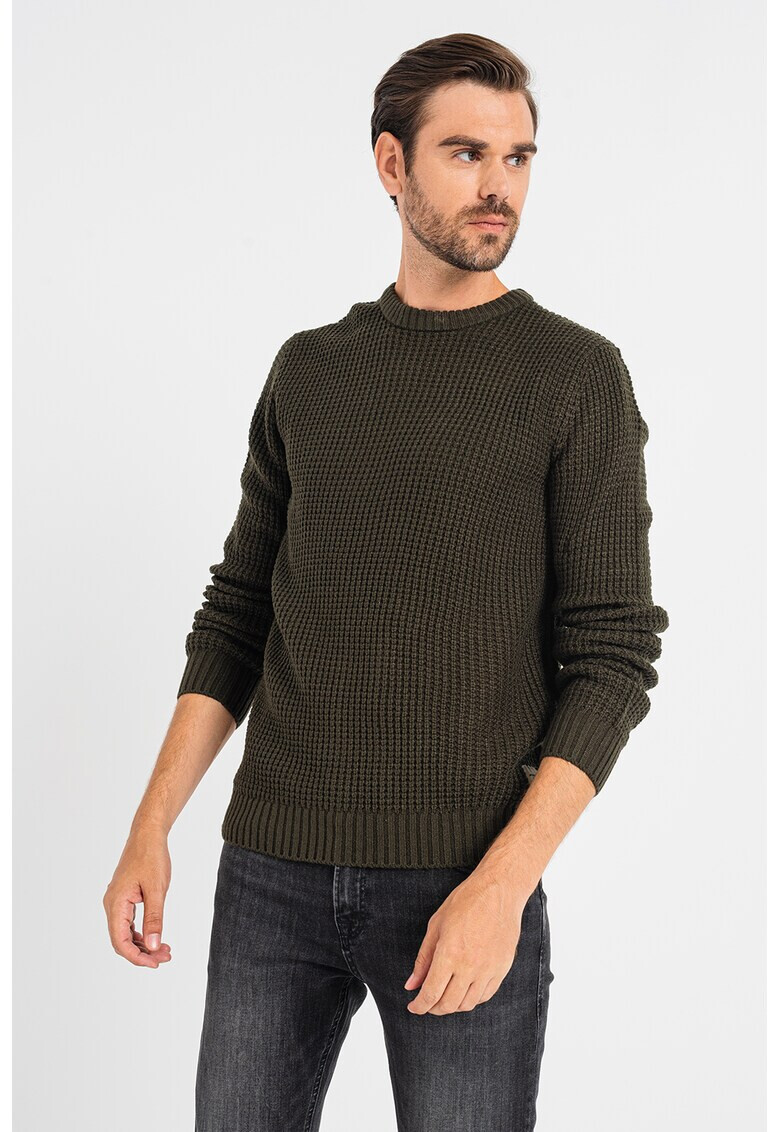 Jack & Jones Пуловер Nick с овално деколте - Pepit.bg
