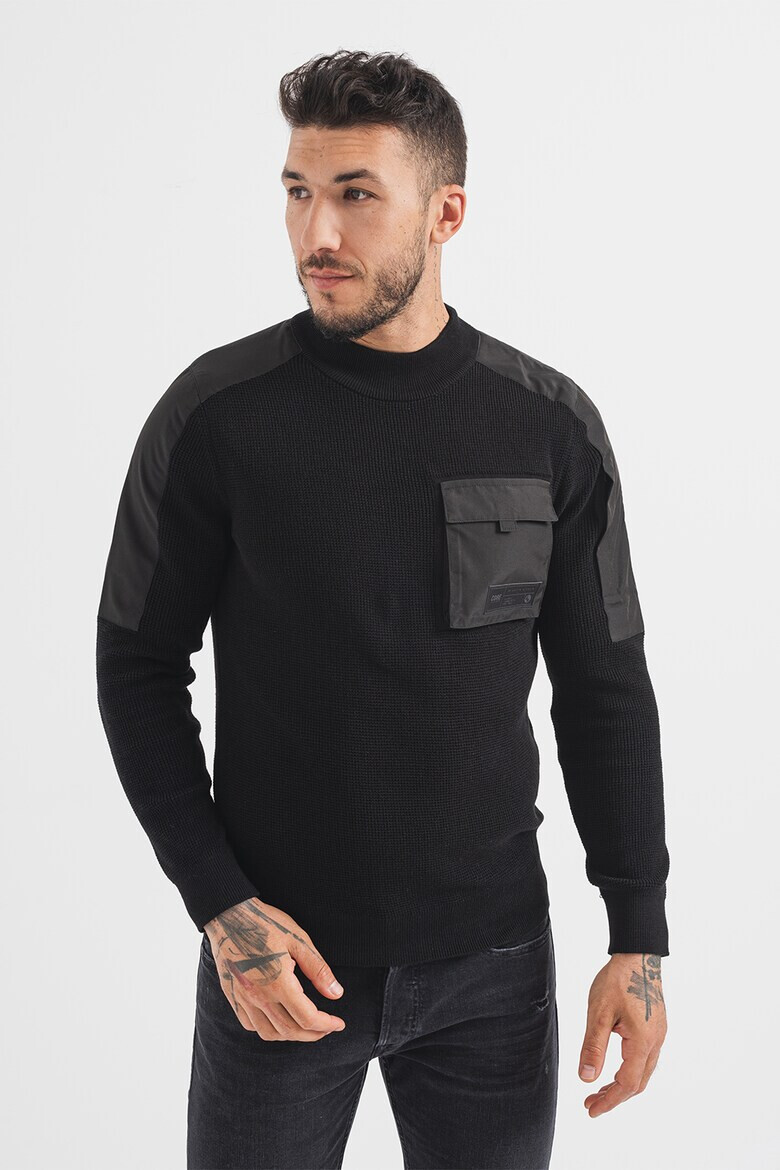 Jack & Jones Пуловер с джоб на гърдите - Pepit.bg