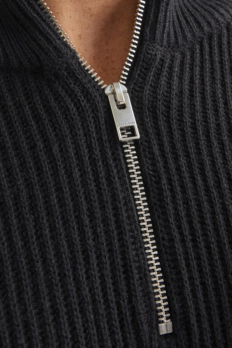Jack & Jones Пуловер с къс цип - Pepit.bg