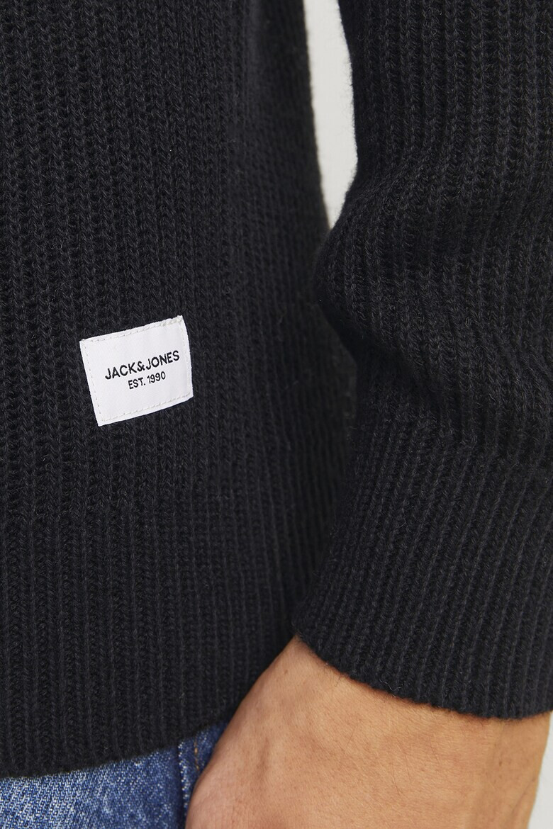 Jack & Jones Пуловер с къс цип - Pepit.bg