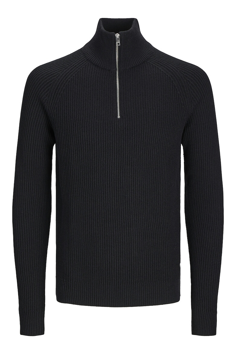 Jack & Jones Пуловер с къс цип - Pepit.bg