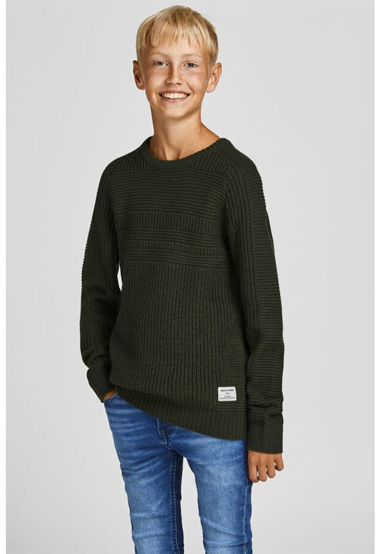 Jack & Jones Пуловер с овално деколте - Pepit.bg