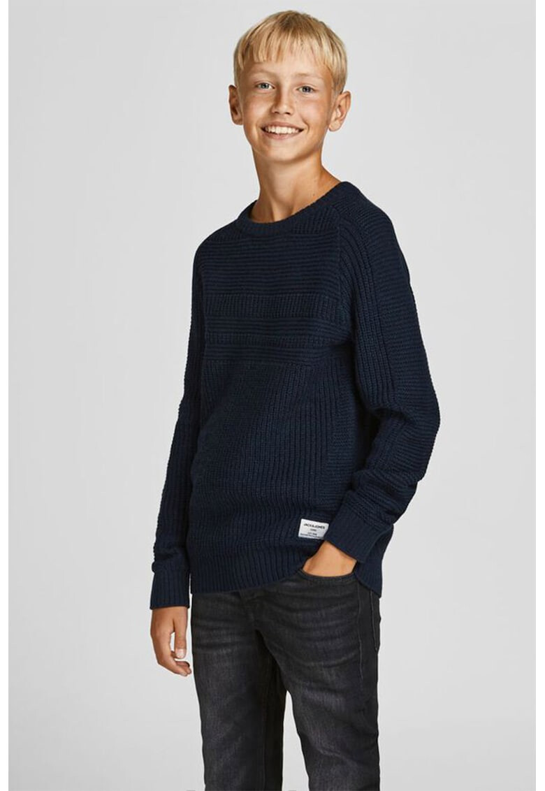 Jack & Jones Пуловер с овално деколте - Pepit.bg