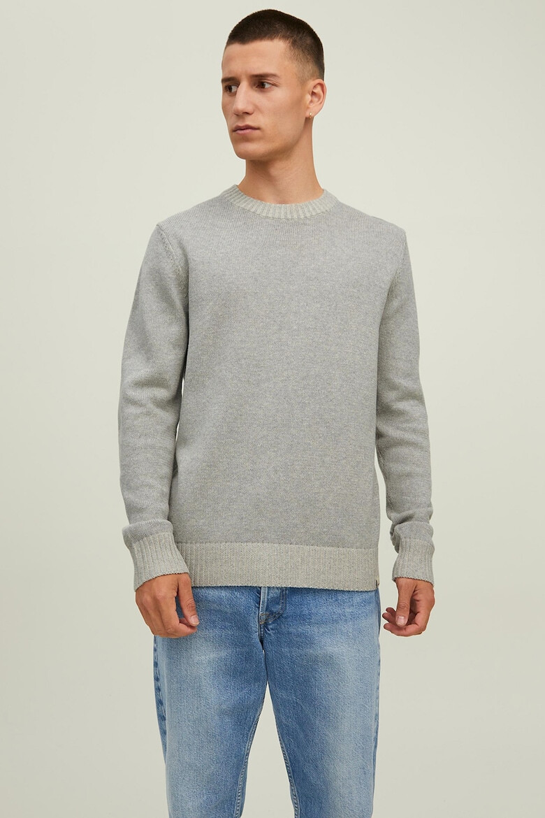Jack & Jones Пуловер с овално деколте - Pepit.bg