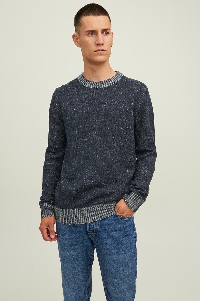 Jack & Jones Пуловер с овално деколте - Pepit.bg