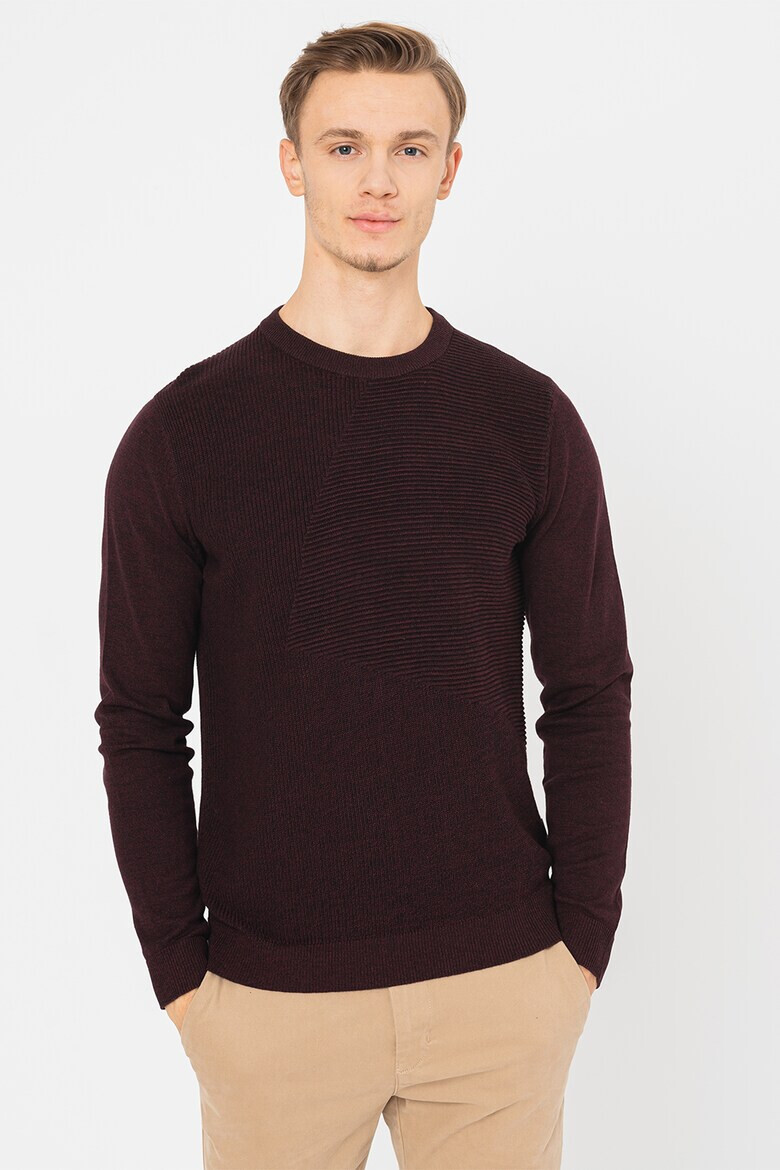 Jack & Jones Пуловер с овално деколте - Pepit.bg