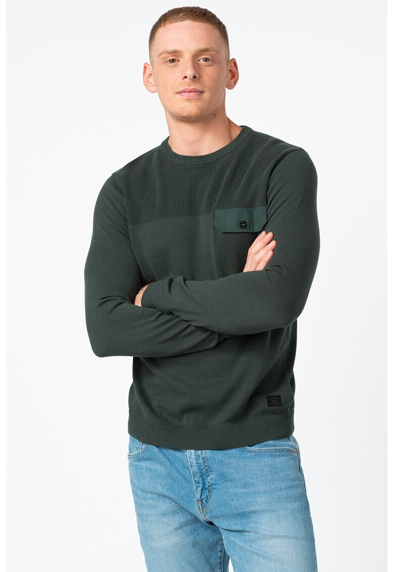 Jack&Jones Пуловер с овално деколте - Pepit.bg