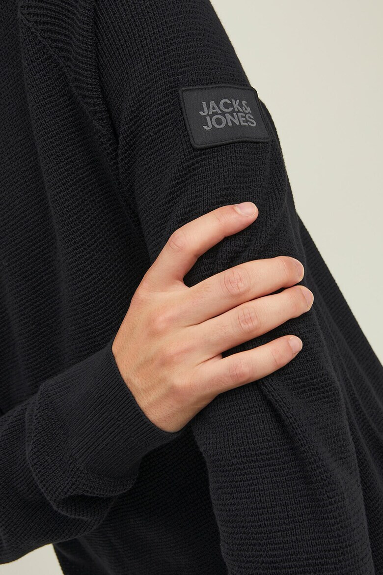 Jack & Jones Пуловер с релеф - Pepit.bg