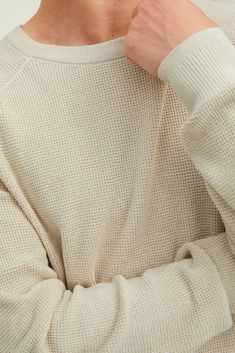 Jack & Jones Пуловер с релеф - Pepit.bg