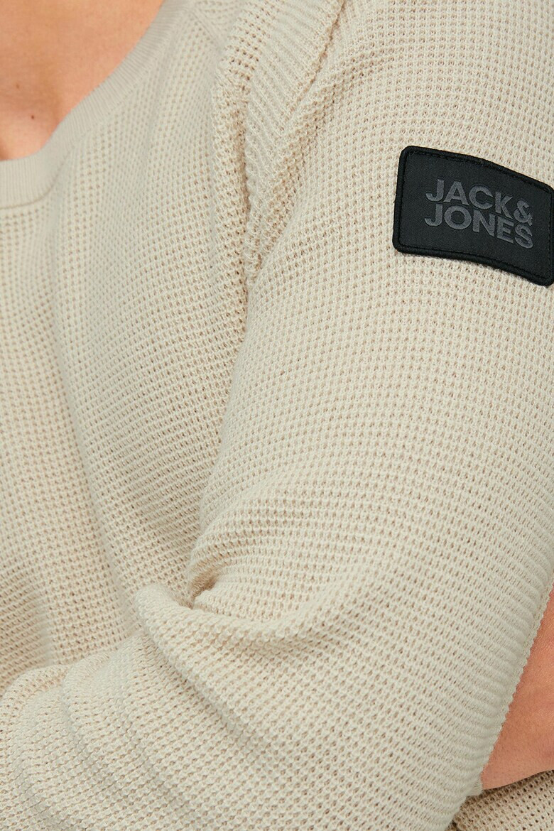 Jack & Jones Пуловер с релеф - Pepit.bg