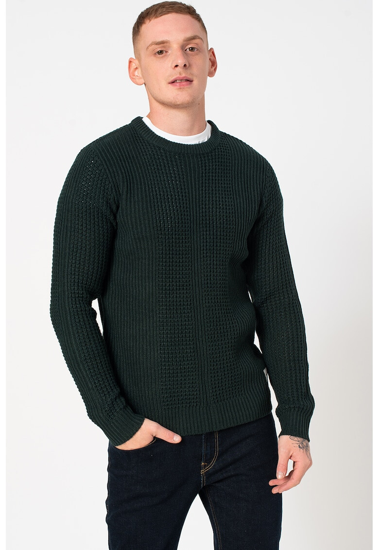 Jack&Jones Пуловер Stronger с овално деколте - Pepit.bg