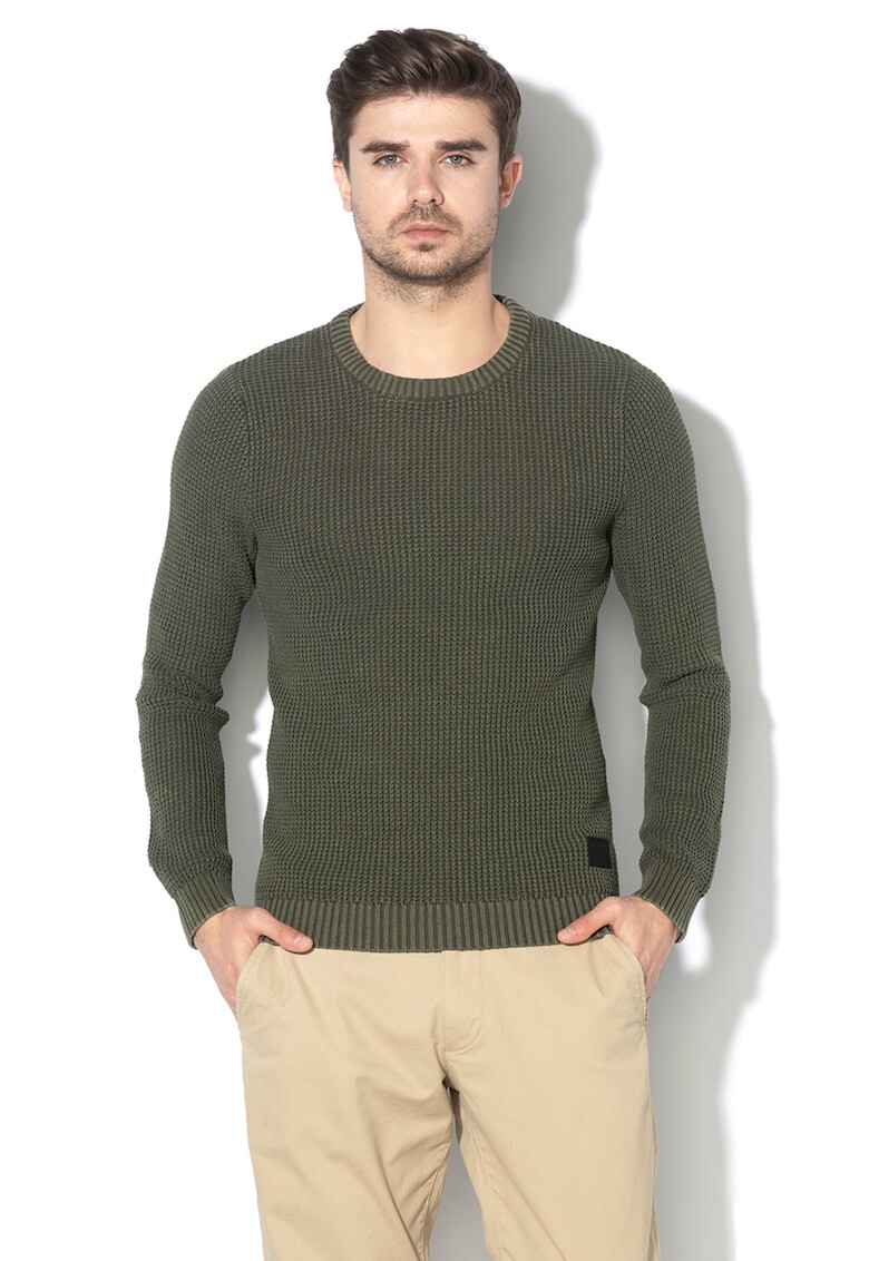 Jack&Jones Рипсен пуловер Custer - Pepit.bg
