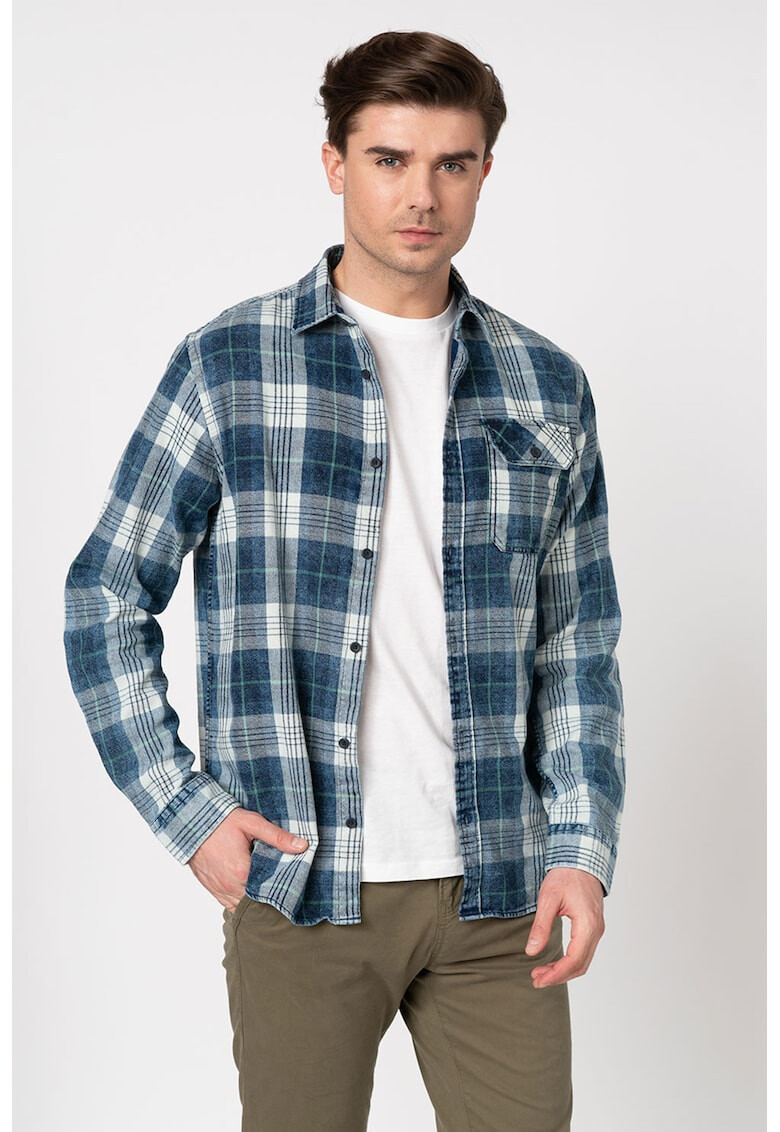 Jack&Jones Риза Neville с шотландско каре - Pepit.bg