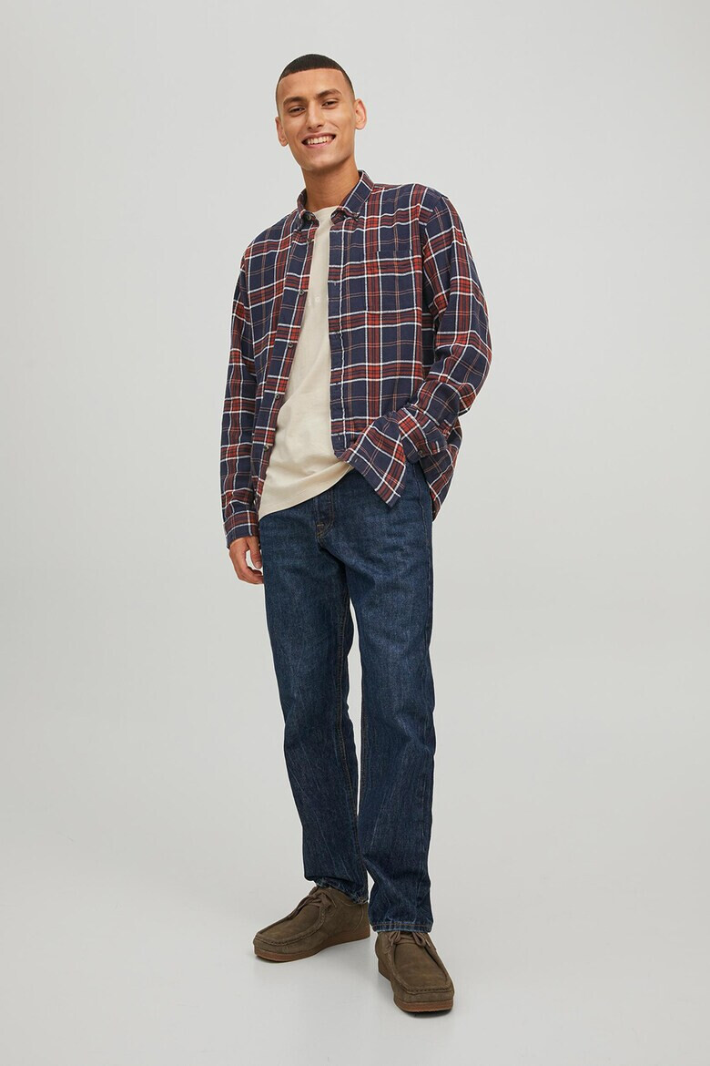 Jack & Jones Риза с джоб на гърдите - Pepit.bg