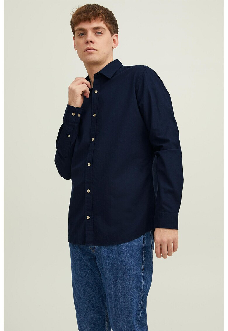 Jack & Jones Риза с лен - Pepit.bg