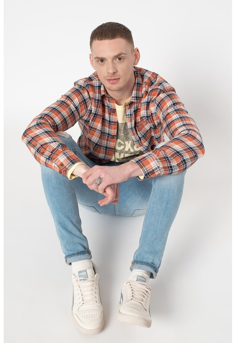 Jack&Jones Риза с лиосел - Pepit.bg