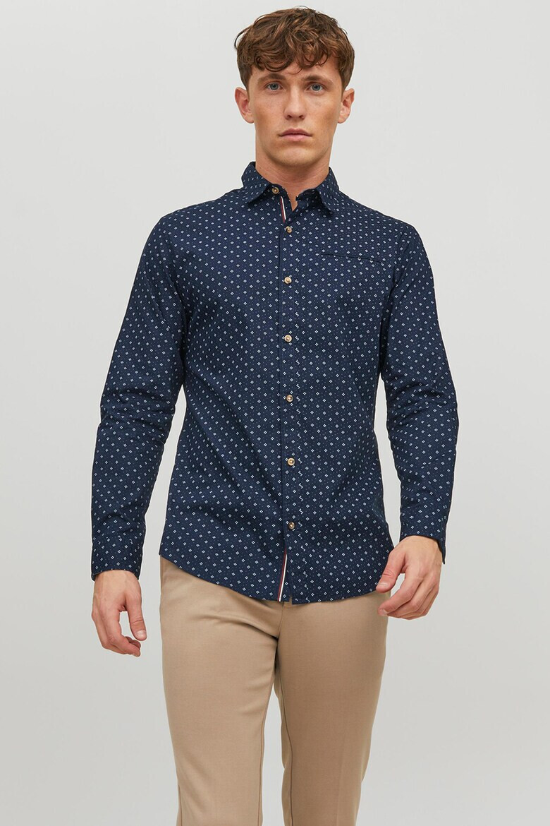 Jack & Jones Риза с обшит джоб - Pepit.bg