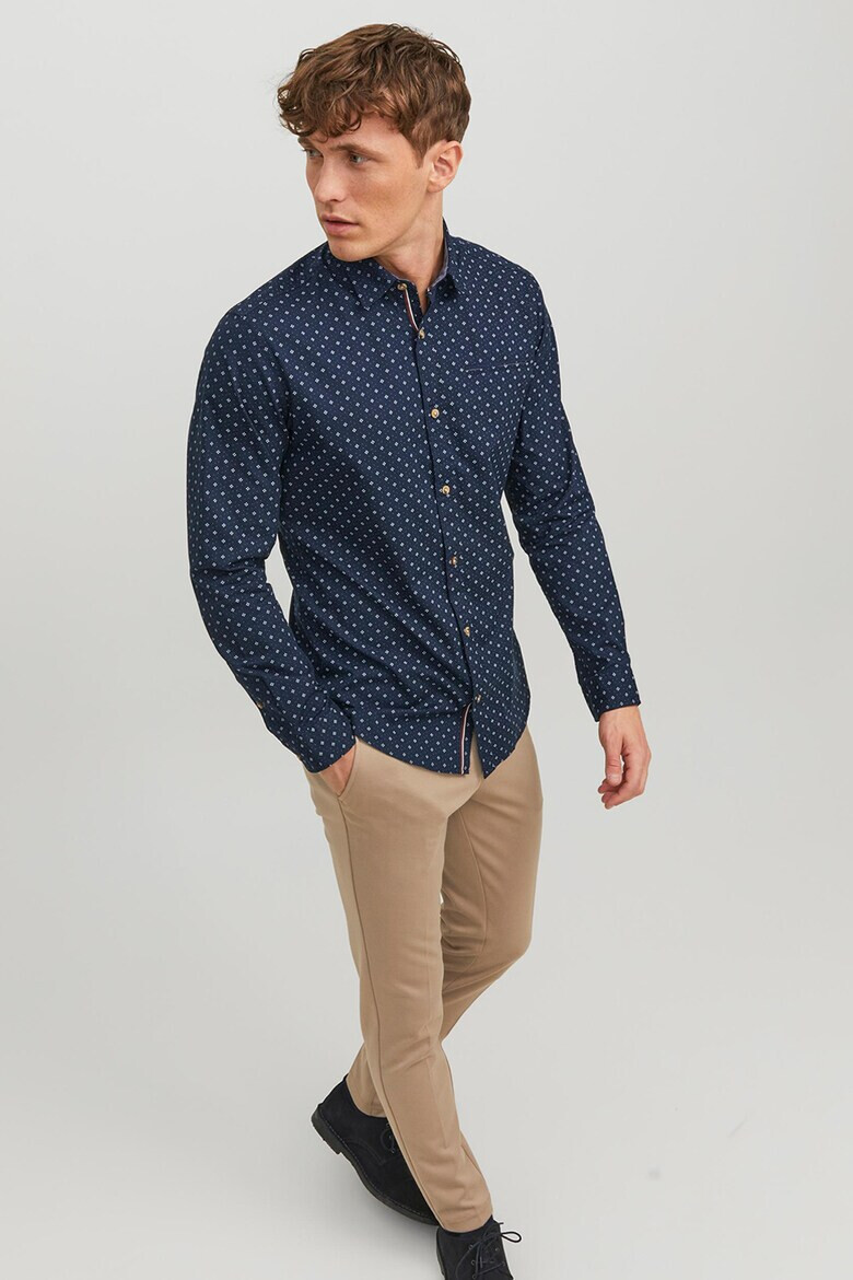 Jack & Jones Риза с обшит джоб - Pepit.bg