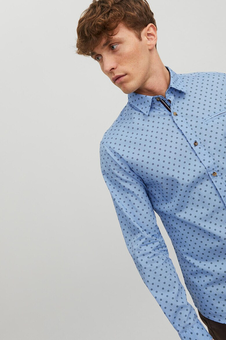 Jack & Jones Риза с обшит джоб - Pepit.bg
