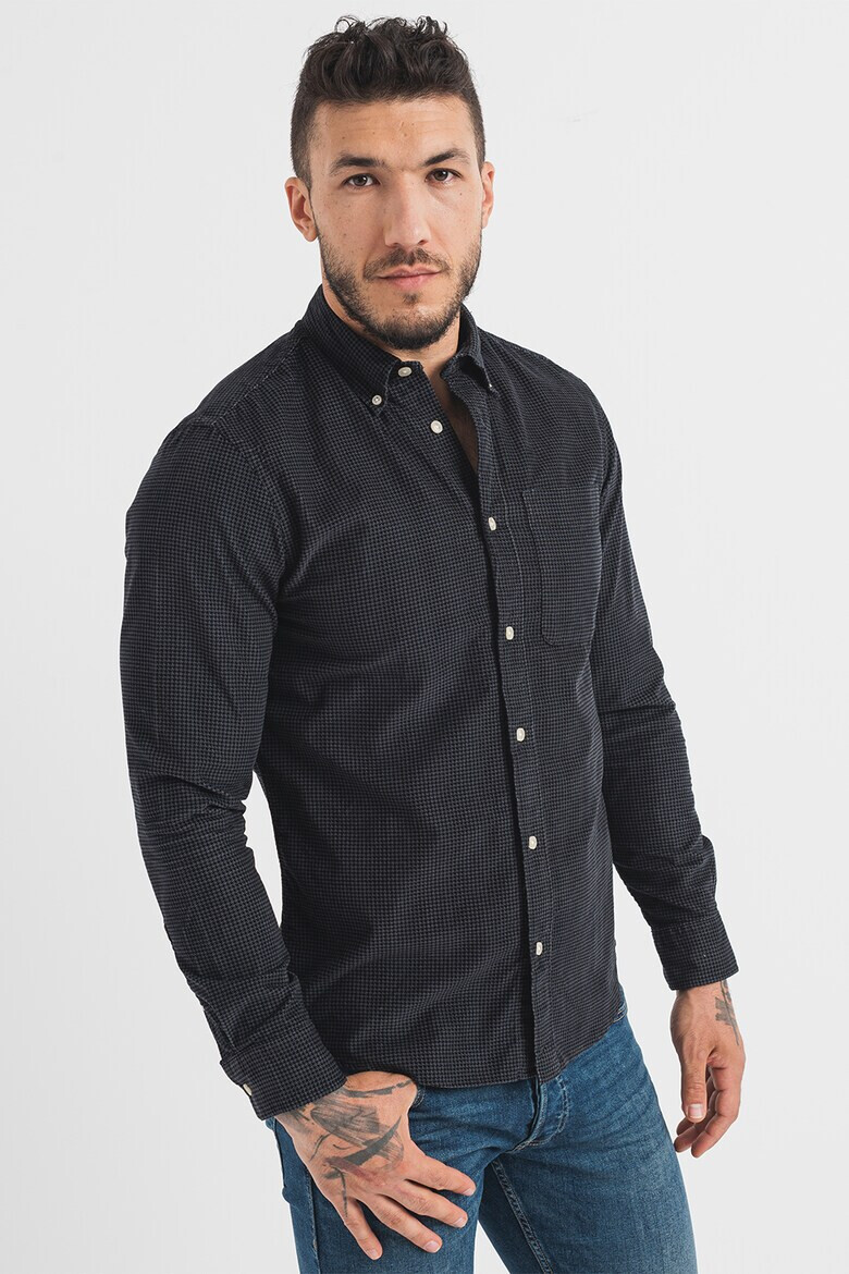 Jack & Jones Риза с пепит - Pepit.bg