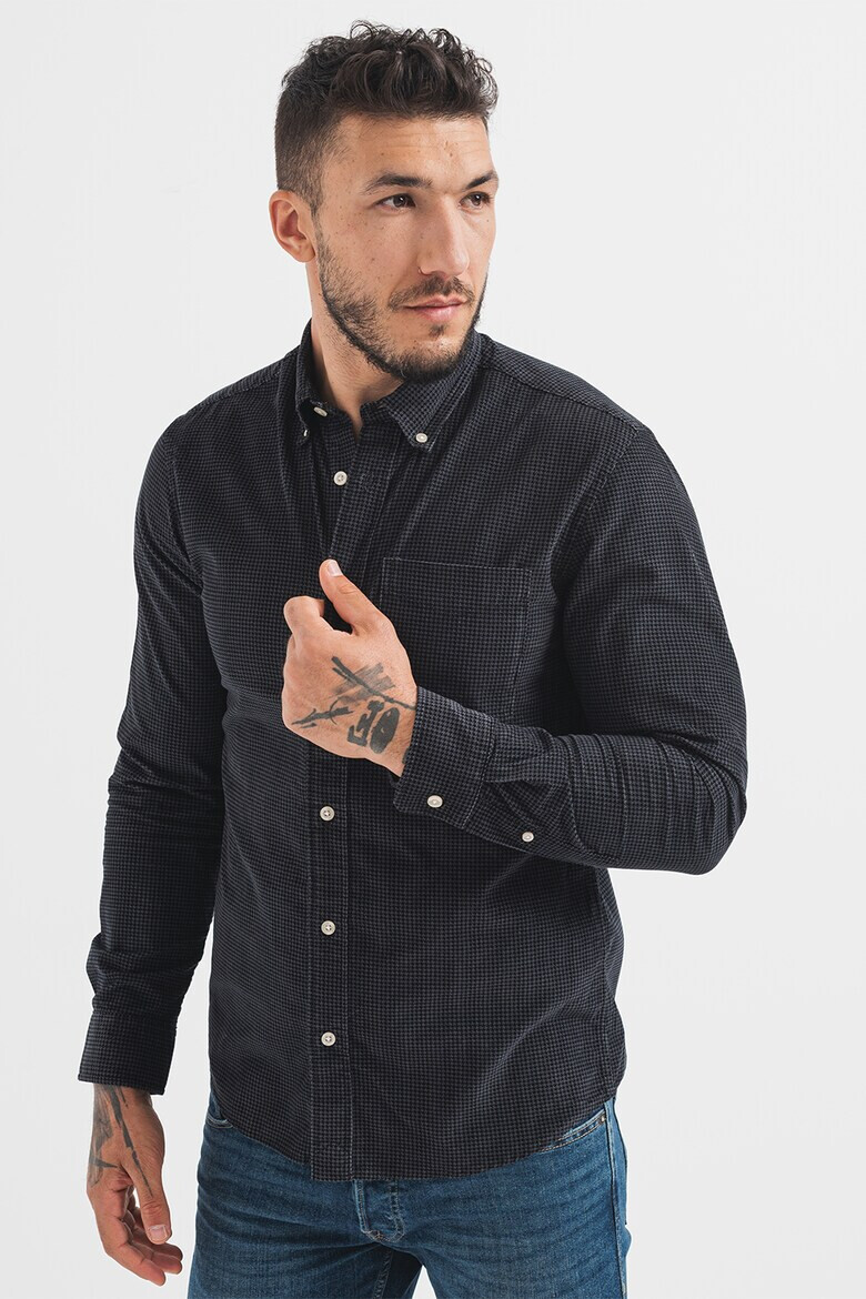 Jack & Jones Риза с пепит - Pepit.bg