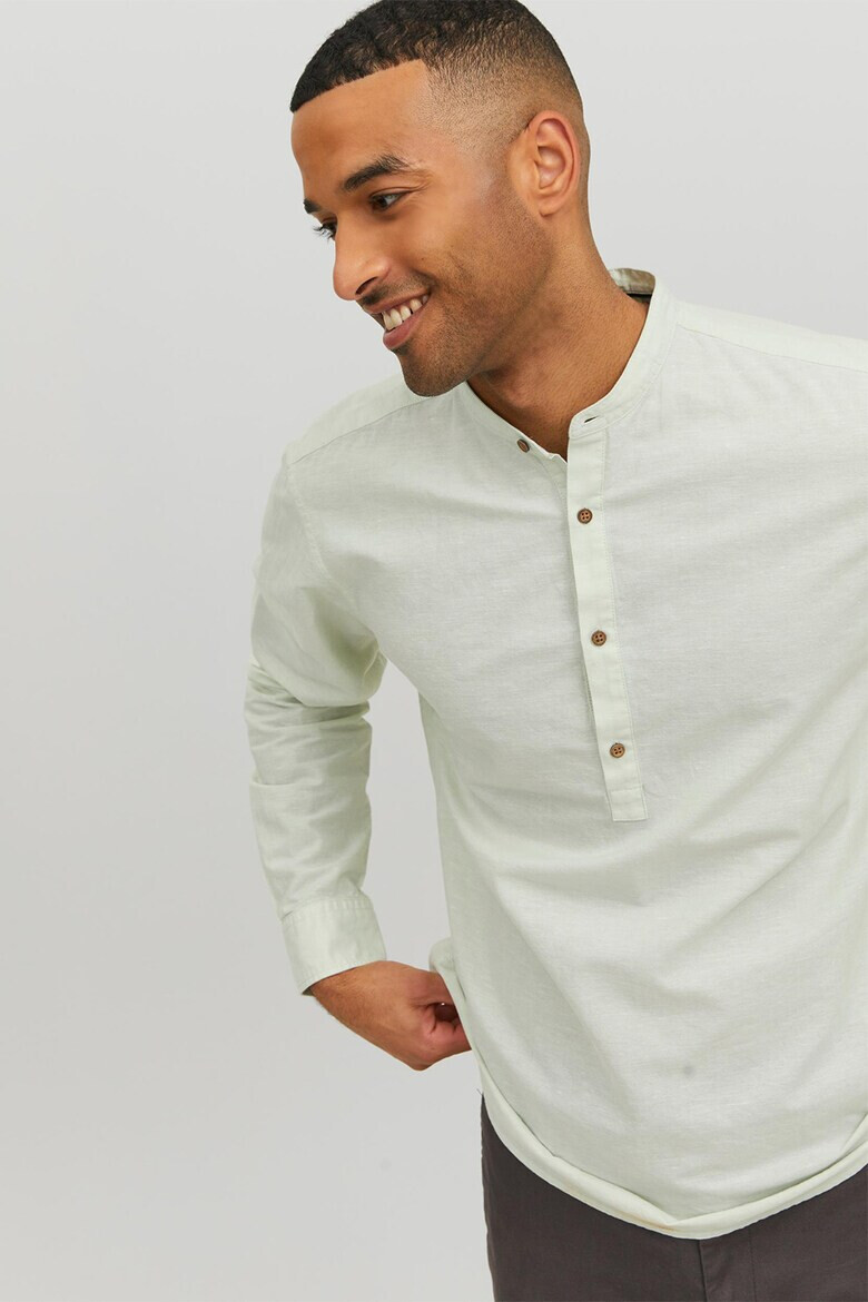 Jack & Jones Риза тип туника Blasummer с лен - Pepit.bg