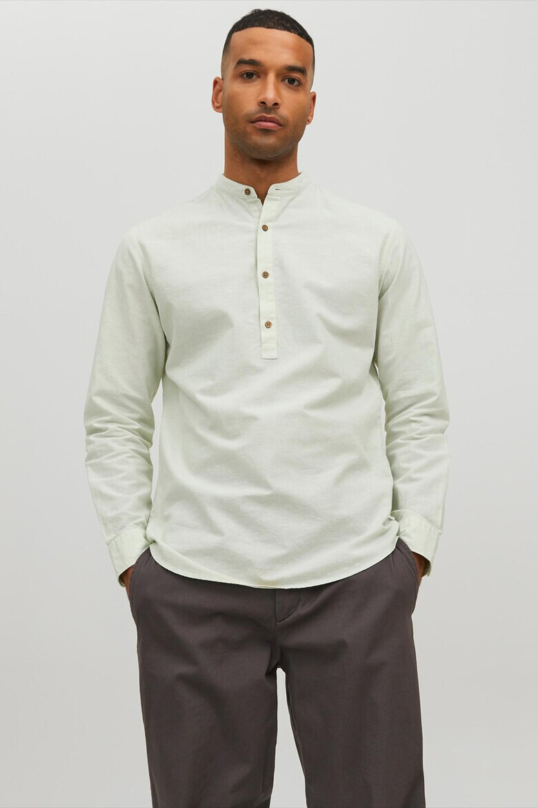 Jack & Jones Риза тип туника Blasummer с лен - Pepit.bg