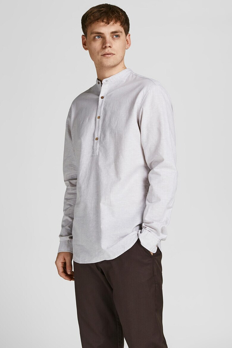 Jack & Jones Риза тип туника Blasummer с лен - Pepit.bg