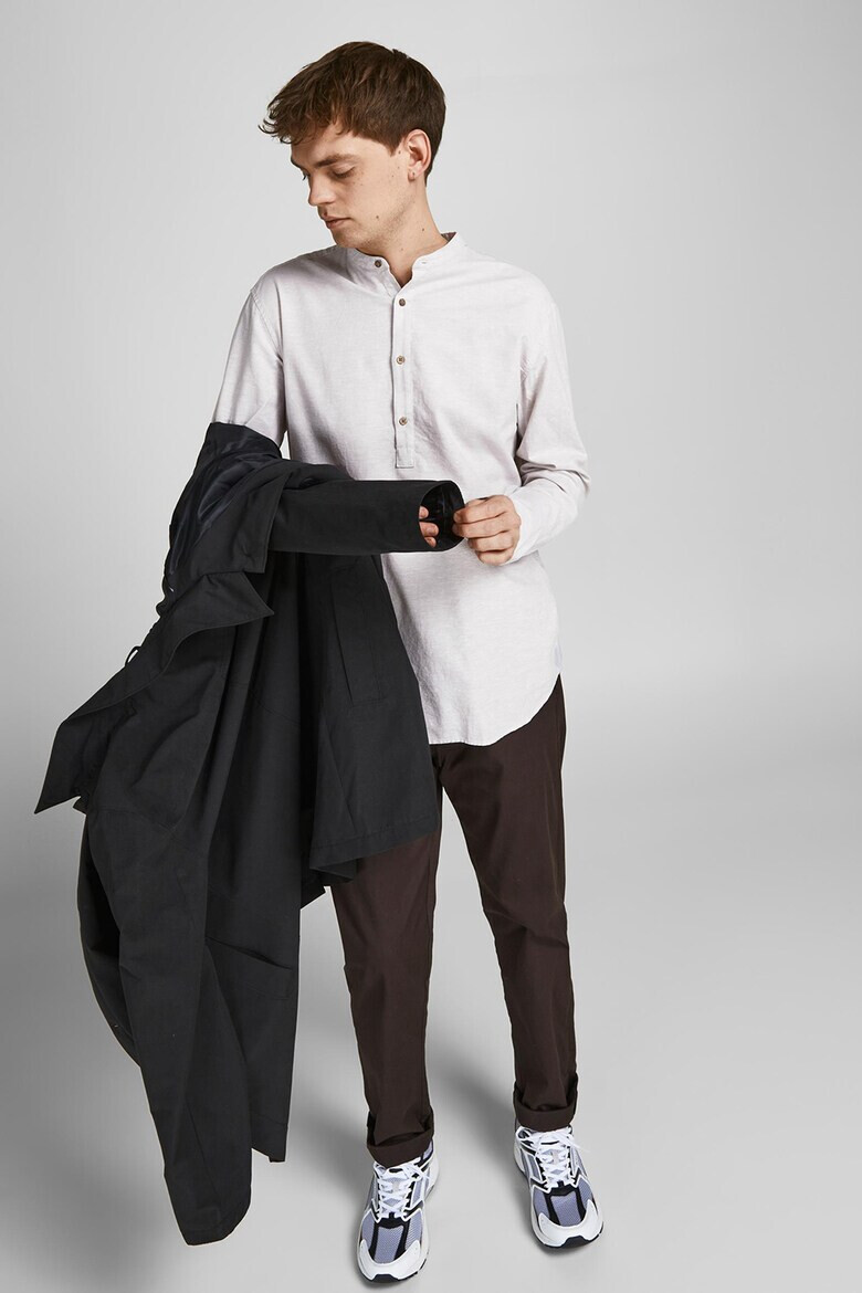 Jack & Jones Риза тип туника Blasummer с лен - Pepit.bg