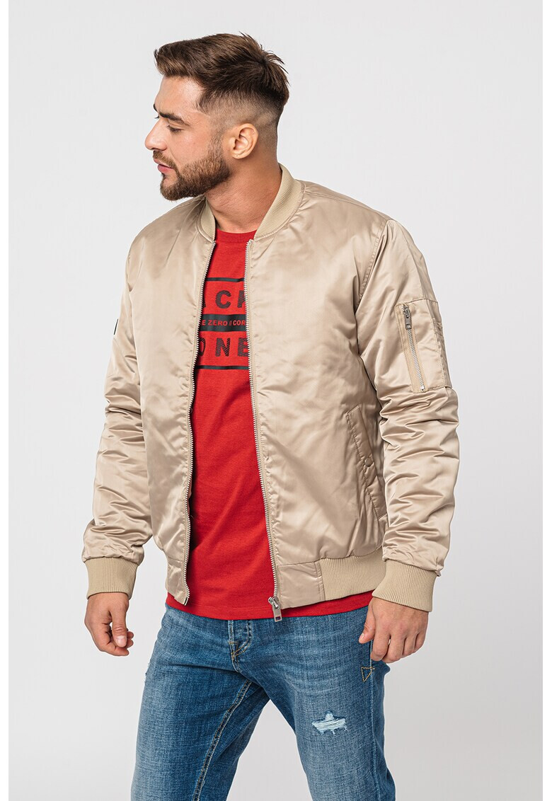 Jack & Jones Сатинирано бомбър яке Terry - Pepit.bg