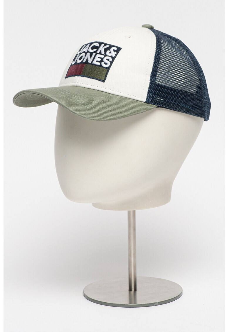 Jack & Jones Шапка Frank с бродирано лого - Pepit.bg