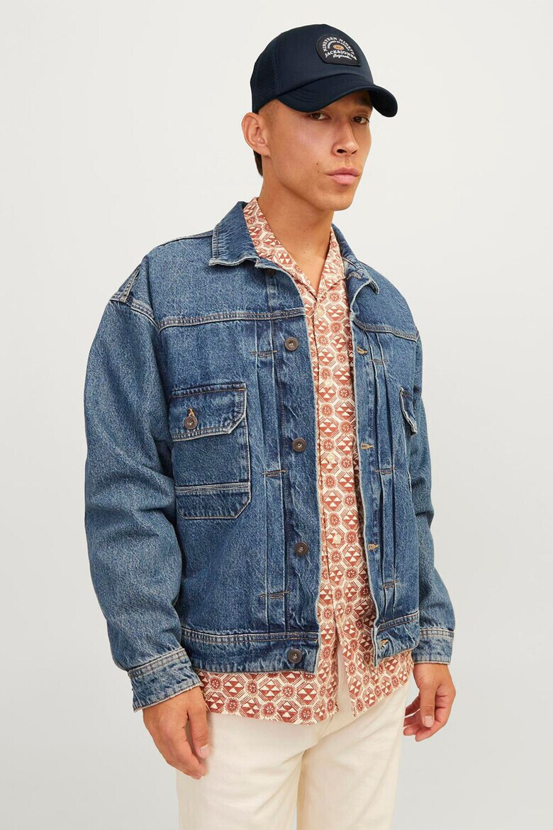 Jack & Jones Шапка Trucker с лого - Pepit.bg