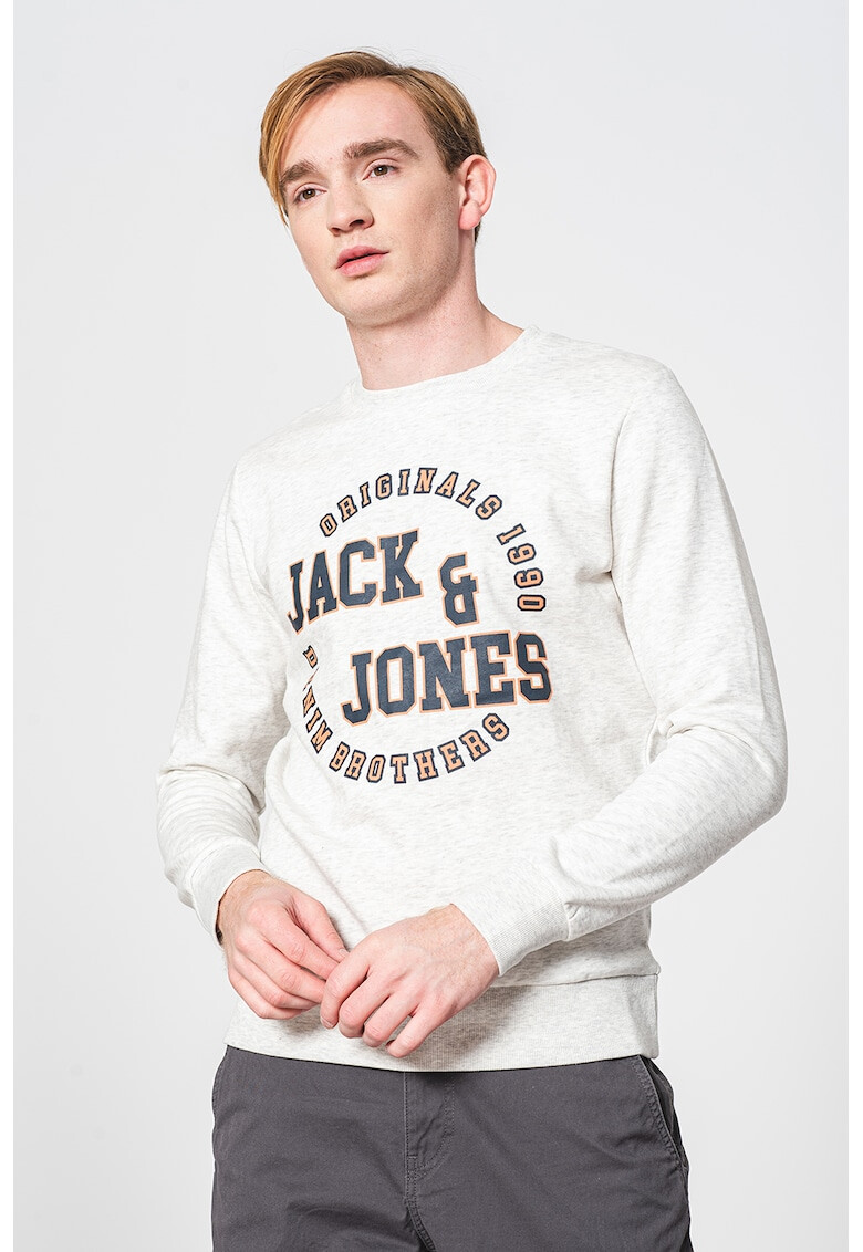 Jack & Jones Съитшърт Aron с лого - Pepit.bg
