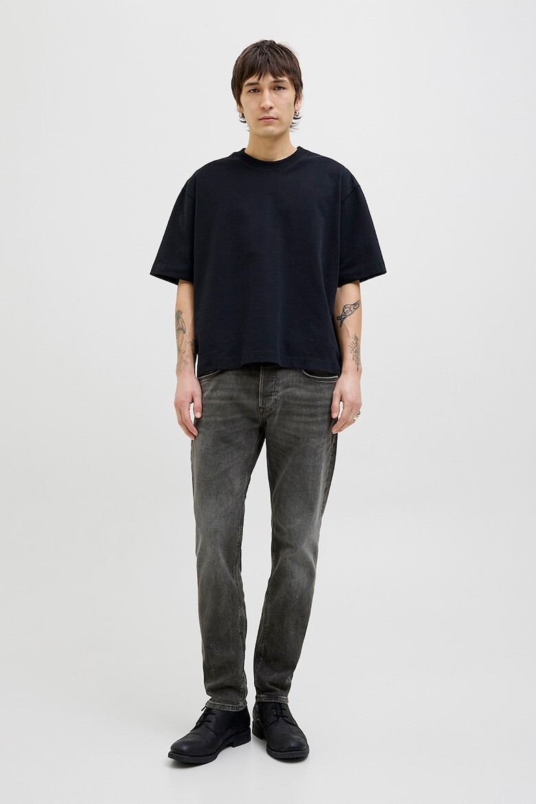 Jack  Jones Слим дънки - Tъмносив - Pepit.bg