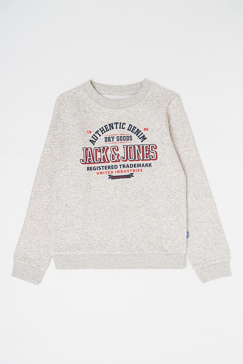 Jack & Jones Спортен екип с овално деколте и лого - Pepit.bg