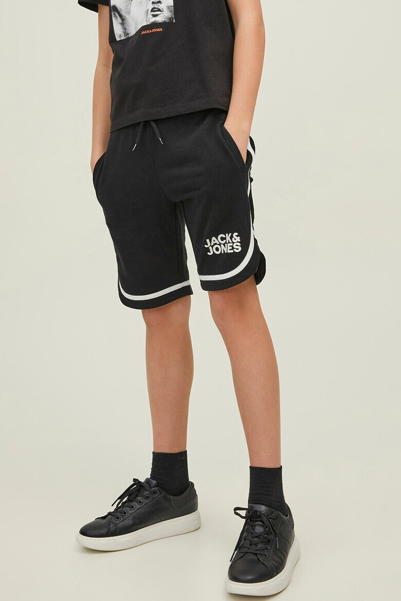 Jack & Jones Спортни бермуди на лога - Pepit.bg