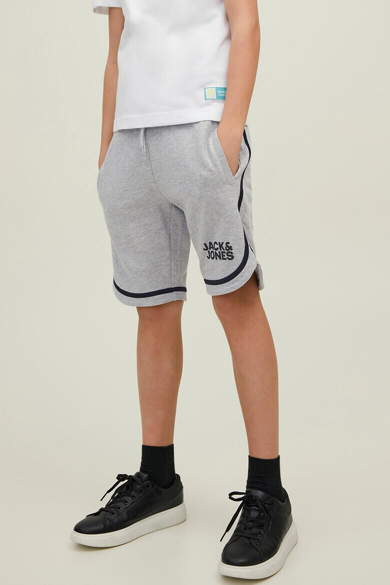 Jack & Jones Спортни бермуди на лога - Pepit.bg