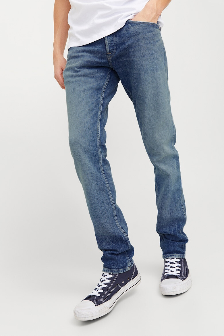 Jack  Jones Стандартни дънки - Тъмносин - Pepit.bg