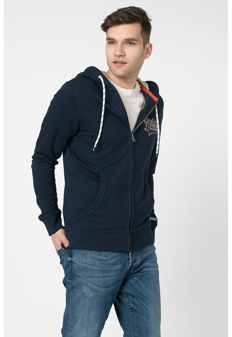Jack&Jones Суитшърт Aydon с цип - Pepit.bg