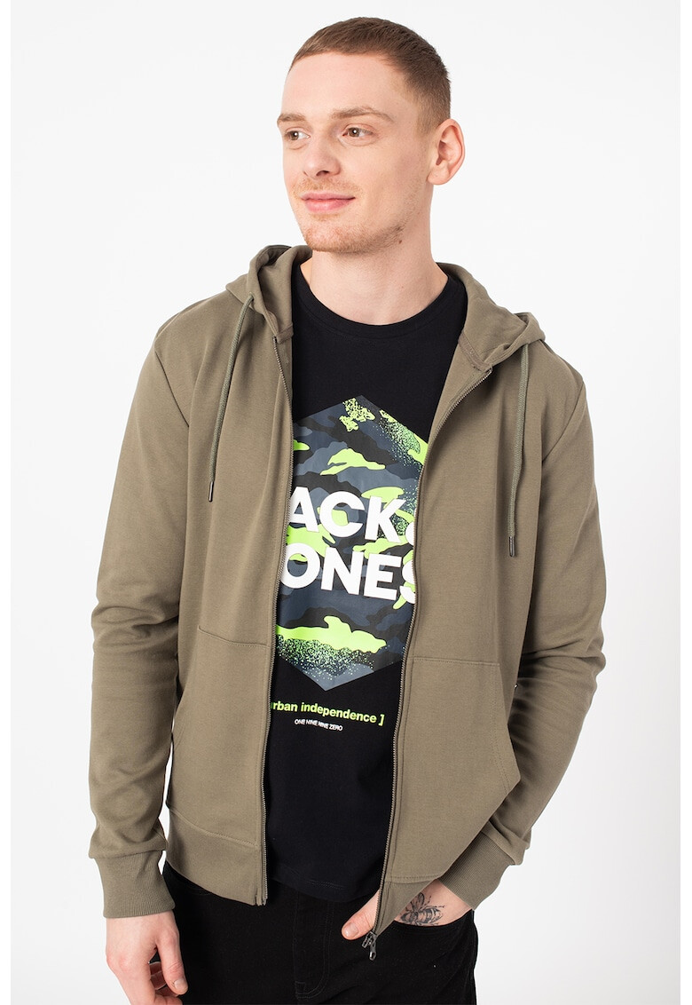 Jack&Jones Суитшърт Basic с цип - Pepit.bg
