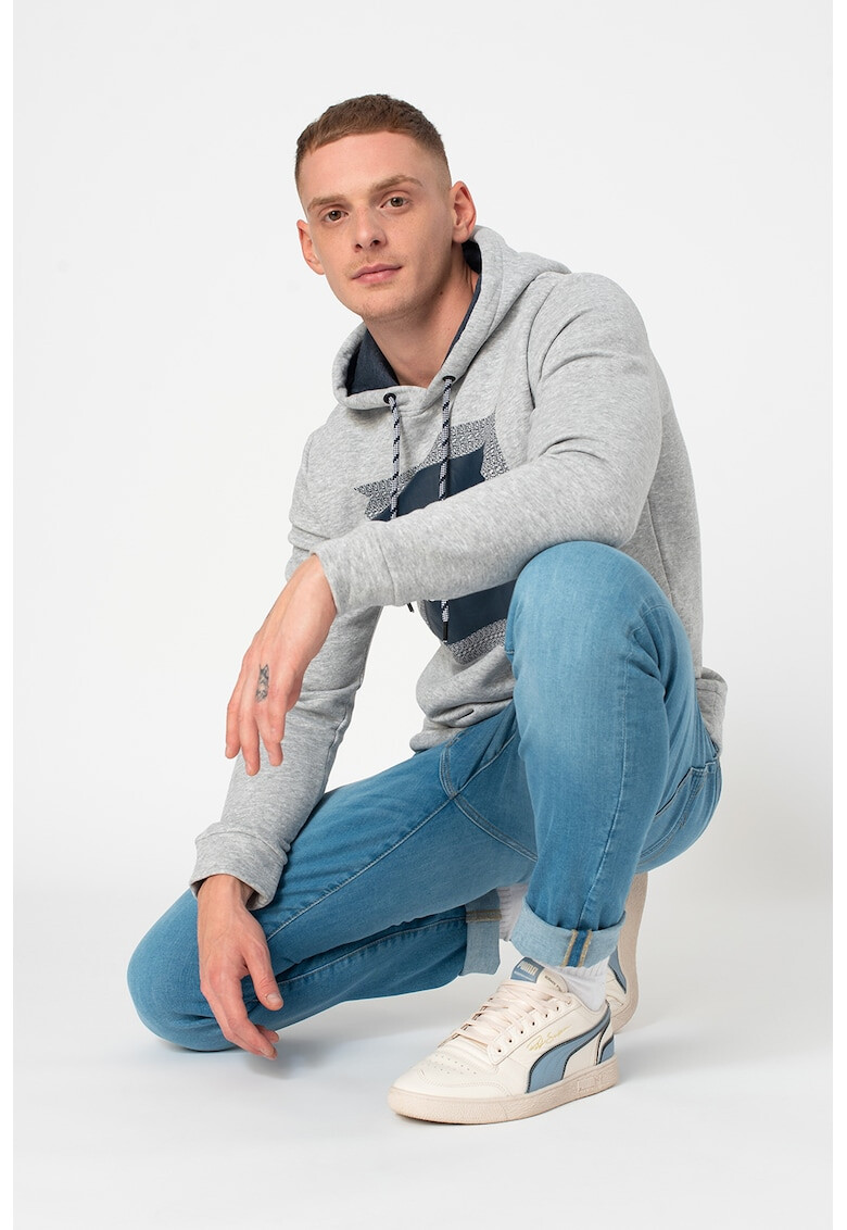 Jack&Jones Суитшърт Booster с качулка и лого - Pepit.bg