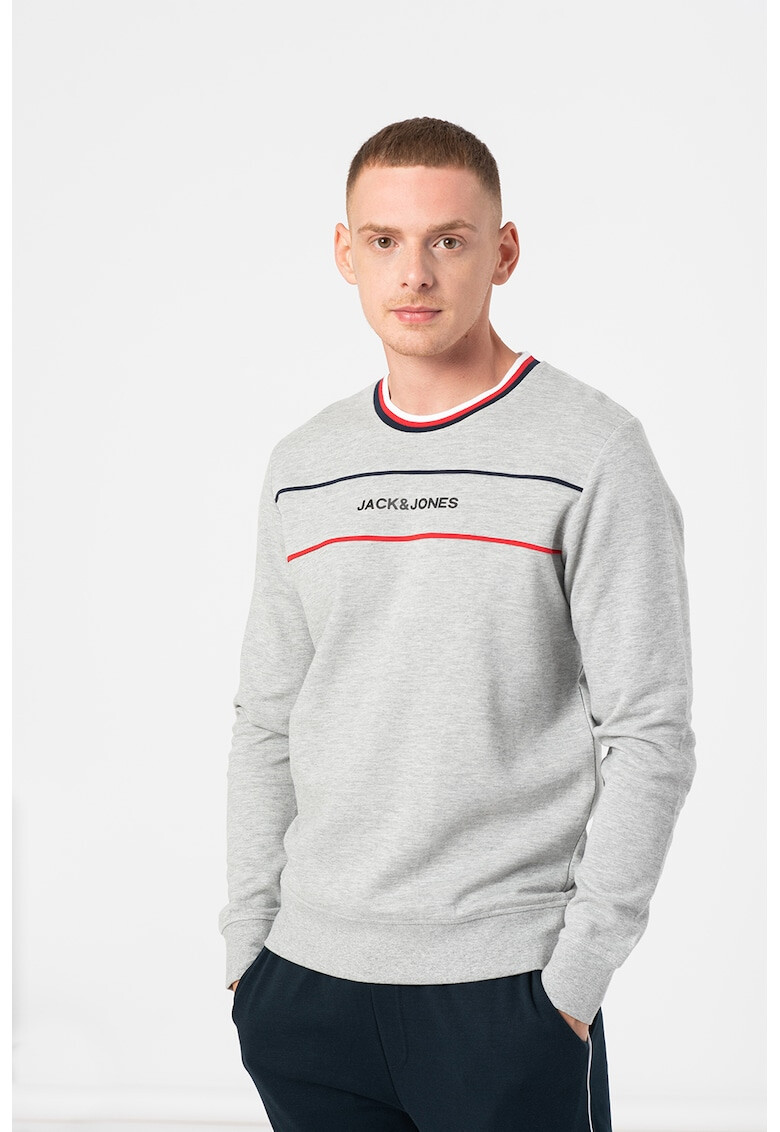 Jack&Jones Суитшърт Cole с овално деколте - Pepit.bg